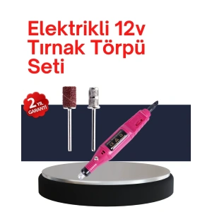 USLUCAN ALIŞVERİŞ 6 Uçlu Elektrikli Manikür Pedikür Seti