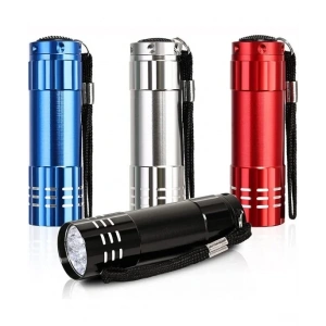 USLUCAN ALIŞVERİŞ 9 LEDLİ PİLLİ EL FENERİ