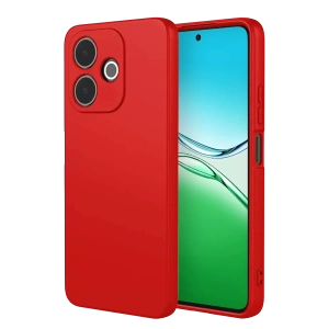 USLUCAN ALIŞVERİŞ A5 Pro 4G First Silikon - Kırmızı