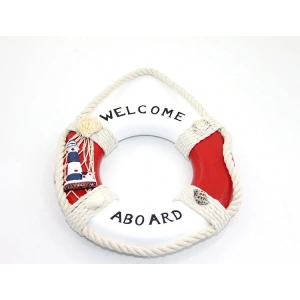 USLUCAN ALIŞVERİŞ Ahşap Marin Duvara Asmalı Simit Model 2