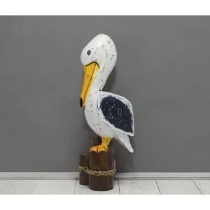 USLUCAN ALIŞVERİŞ Ahşap Pelikan 50 Cm