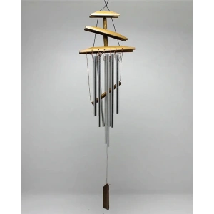 USLUCAN ALIŞVERİŞ Ahşap Rüzgar Çanı No:2