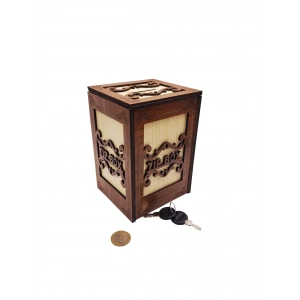 USLUCAN ALIŞVERİŞ Ahşap MDF Tip Box Kutusu