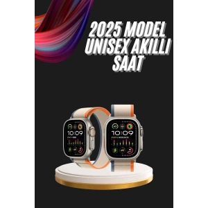 USLUCAN ALIŞVERİŞ Akıllı Saat Kol Saati Android ve İOS Uyumlu Nabız Ölçer Sesli Asistan