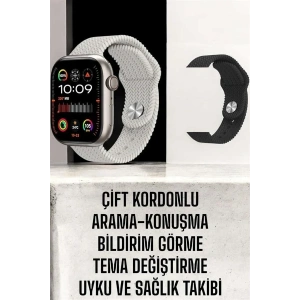 USLUCAN ALIŞVERİŞ Akıllı Saat Yeni Nesil GPS Özelliği NFC Ve Uyku Takibi
