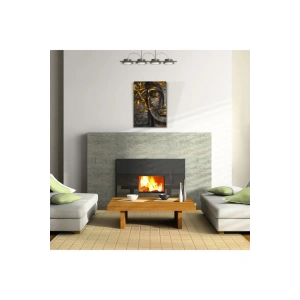 USLUCAN ALIŞVERİŞ Altın Kadın Canvas Tablo (50x70)