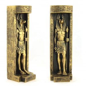 USLUCAN ALIŞVERİŞ Anubis Figürlü Mumluk