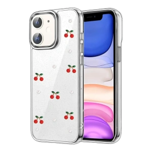 USLUCAN ALIŞVERİŞ Apple iPhone 11 Fiyonk Desenli Kapak - Desen 9