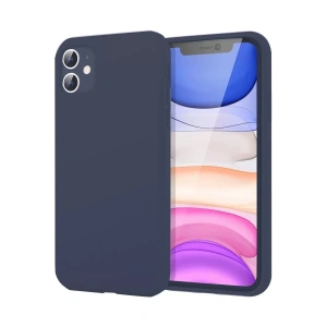 USLUCAN ALIŞVERİŞ Apple iPhone 11 Kılıf First Silikon - Lacivert