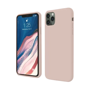 USLUCAN ALIŞVERİŞ Apple iPhone 11 Pro Kılıf First Silikon - Rose Gold