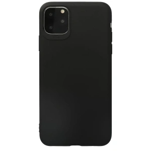 USLUCAN ALIŞVERİŞ Apple iPhone 11 Pro Max Kılıf First Silikon - Siyah