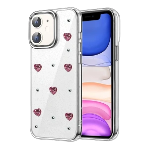 USLUCAN ALIŞVERİŞ Apple iPhone 12 Fiyonk Desenli Kapak - Desen 3
