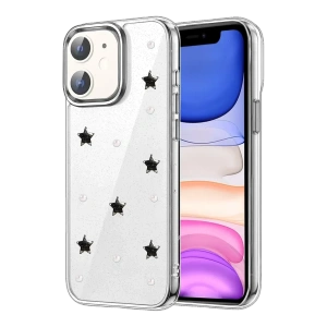 USLUCAN ALIŞVERİŞ Apple iPhone 12 Fiyonk Desenli Kapak - Desen 7