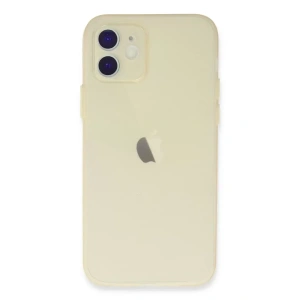 USLUCAN ALIŞVERİŞ Apple iPhone 12 Kılıf Puma Silikon - Gold