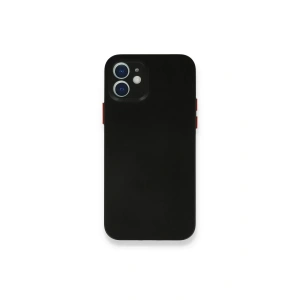 USLUCAN ALIŞVERİŞ Apple iPhone 12 Mini Kılıf PP Ultra İnce Kapak - Siyah