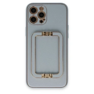 USLUCAN ALIŞVERİŞ Apple iPhone 12 Pro Kılıf Coco Elit Kapak - Turkuaz