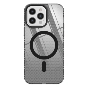 USLUCAN ALIŞVERİŞ Apple iPhone 12 Pro Max Kılıf Beta Magneticsafe Silikon - Siyah