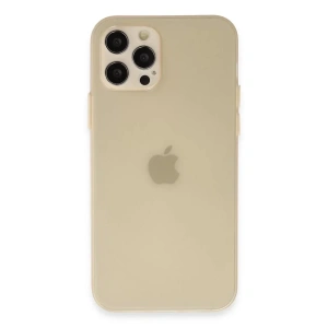 USLUCAN ALIŞVERİŞ Apple iPhone 12 Pro Max Kılıf Puma Silikon - Gold