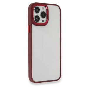 USLUCAN ALIŞVERİŞ Apple iPhone 13 Pro Kılıf Dora Kapak - Kırmızı