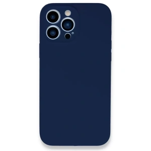 USLUCAN ALIŞVERİŞ Apple iPhone 13 Pro Kılıf Lansman Legant Silikon - Lacivert
