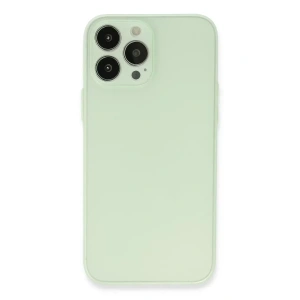 USLUCAN ALIŞVERİŞ Apple iPhone 13 Pro Kılıf Puma Silikon - Açık Yeşil