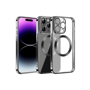 USLUCAN ALIŞVERİŞ Apple iPhone 13 Pro Max Kılıf Slot Silikon - Siyah