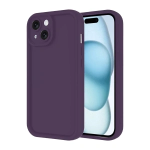 USLUCAN ALIŞVERİŞ Apple iPhone 14 Kılıf Viera Silikon - Mor