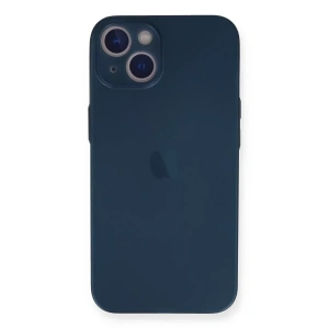 USLUCAN ALIŞVERİŞ Apple iPhone 14 Plus Kılıf PP Ultra İnce Kapak - Mavi