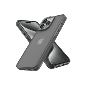 USLUCAN ALIŞVERİŞ Apple iPhone 14 Pro Kılıf Elegant Kapak - Titan Gri