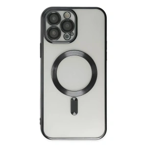 USLUCAN ALIŞVERİŞ Apple iPhone 14 Pro Kılıf Kross Magneticsafe Kapak - Siyah