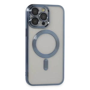 USLUCAN ALIŞVERİŞ Apple iPhone 14 Pro Max Kılıf Kross Magneticsafe Kapak - Sierra Blue