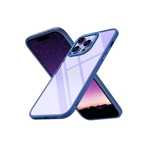 USLUCAN ALIŞVERİŞ Apple iPhone 14 Pro Max Kılıf Power Silikon - Mavi