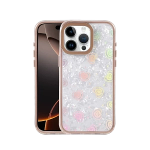 USLUCAN ALIŞVERİŞ Apple iPhone 14 Pro Max Lumi Desenli Kapak - Çöl Titanyum
