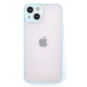 USLUCAN ALIŞVERİŞ Apple iPhone 15 Plus Kılıf Montreal Silikon Kapak - Turkuaz