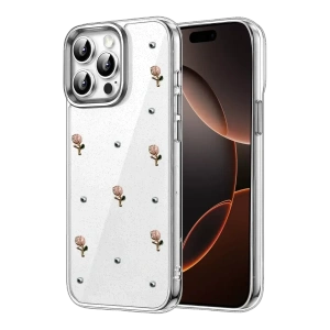 USLUCAN ALIŞVERİŞ Apple iPhone 15 Pro Max Fiyonk Desenli Kapak - Desen 6