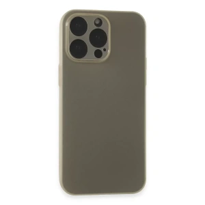 USLUCAN ALIŞVERİŞ Apple iPhone 15 Pro Max Kılıf Puma Silikon - Titan Gri