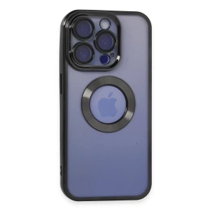 USLUCAN ALIŞVERİŞ Apple iPhone 15 Pro Max Kılıf Slot Silikon - Siyah