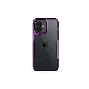 USLUCAN ALIŞVERİŞ Apple iPhone 16 Kılıf Boyi Silikon Kapak - Derin Mor