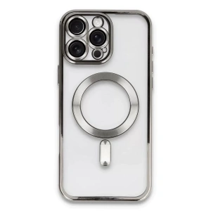 USLUCAN ALIŞVERİŞ Apple iPhone 16 Pro Max Kılıf Kross Magneticsafe Kapak - Titan Gri