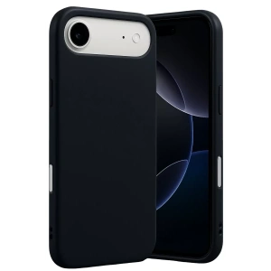 USLUCAN ALIŞVERİŞ Apple iPhone 17 Air Nano içi Kadife Silikon - Siyah