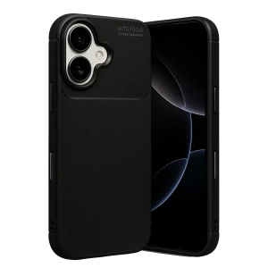 USLUCAN ALIŞVERİŞ Apple iPhone 17 Auto Focus Karbon Kapak - Siyah