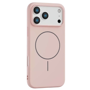 USLUCAN ALIŞVERİŞ Apple iPhone 17 Pro Jully Magsafe Kapak - Pudra