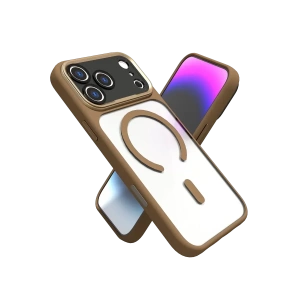 USLUCAN ALIŞVERİŞ Apple iPhone 17 Pro Max Hazar Magsafe Kapak - Gold