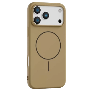 USLUCAN ALIŞVERİŞ Apple iPhone 17 Pro Max Jully Magsafe Kapak - Çöl Titanyum