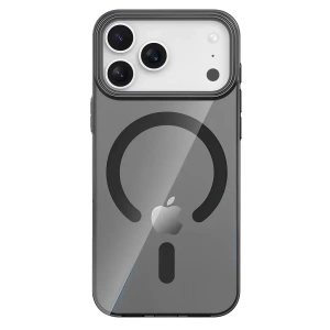 USLUCAN ALIŞVERİŞ Apple iPhone 17 Pro Max PC Blank Magsafe Kapak - Siyah