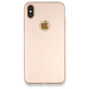 USLUCAN ALIŞVERİŞ Apple iPhone XS Max Kılıf First Silikon - Rose Gold