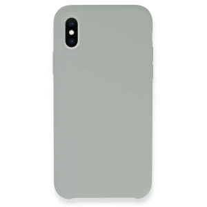 USLUCAN ALIŞVERİŞ Apple iPhone XS Max Kılıf Lansman Legant Silikon - Açık Gri