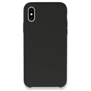 USLUCAN ALIŞVERİŞ Apple iPhone XS Max Kılıf Lansman Legant Silikon - Siyah