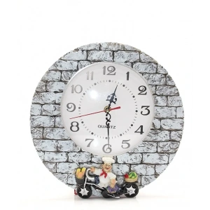 USLUCAN ALIŞVERİŞ Aşçı Tasarımlı Polyester Duvar Saati Model 1