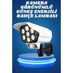 USLUCAN ALIŞVERİŞ Bahçe Aydınlatması Hareket Sensörlü Led Aydınlatma Kamera Görünümlü